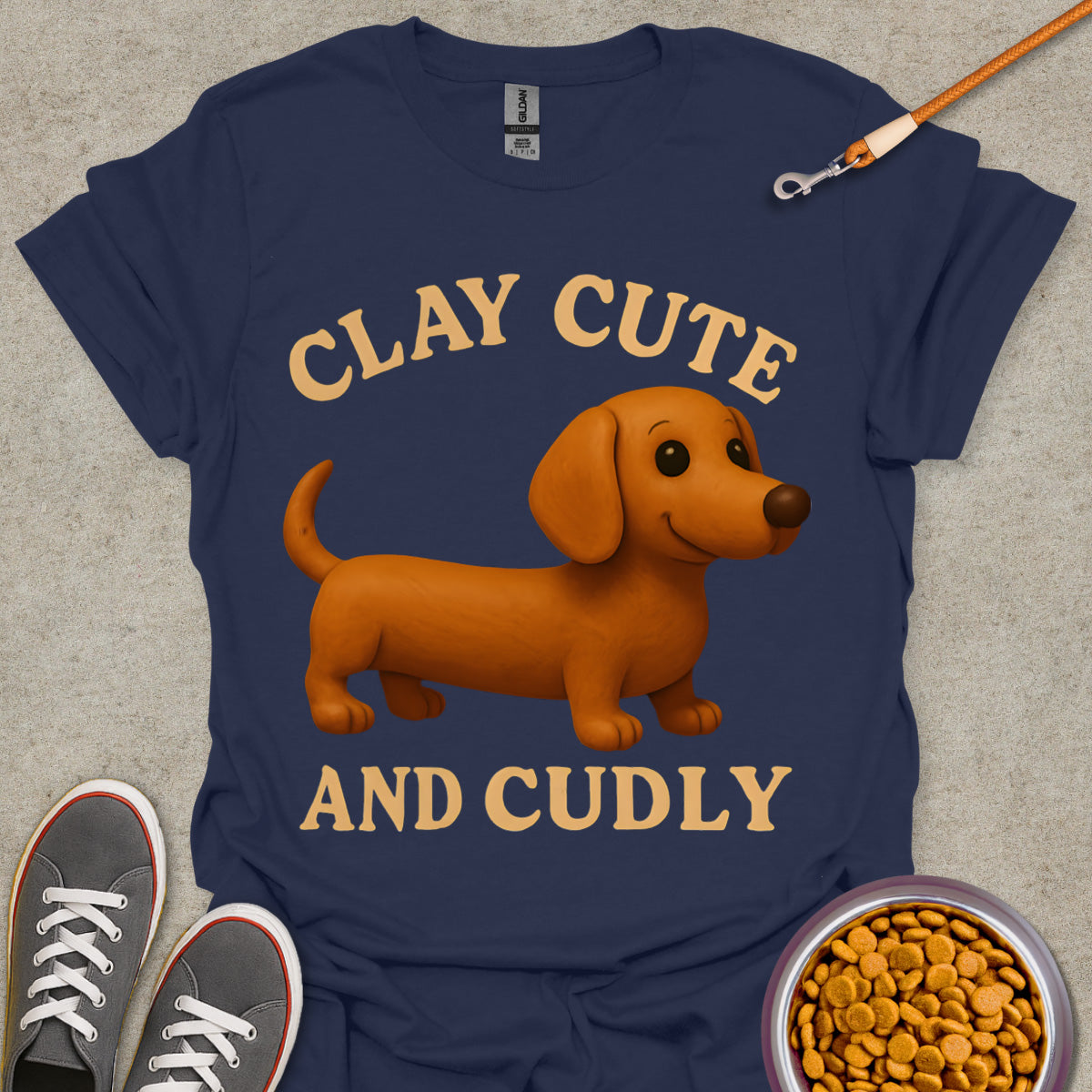 Clay Dachshund Tee