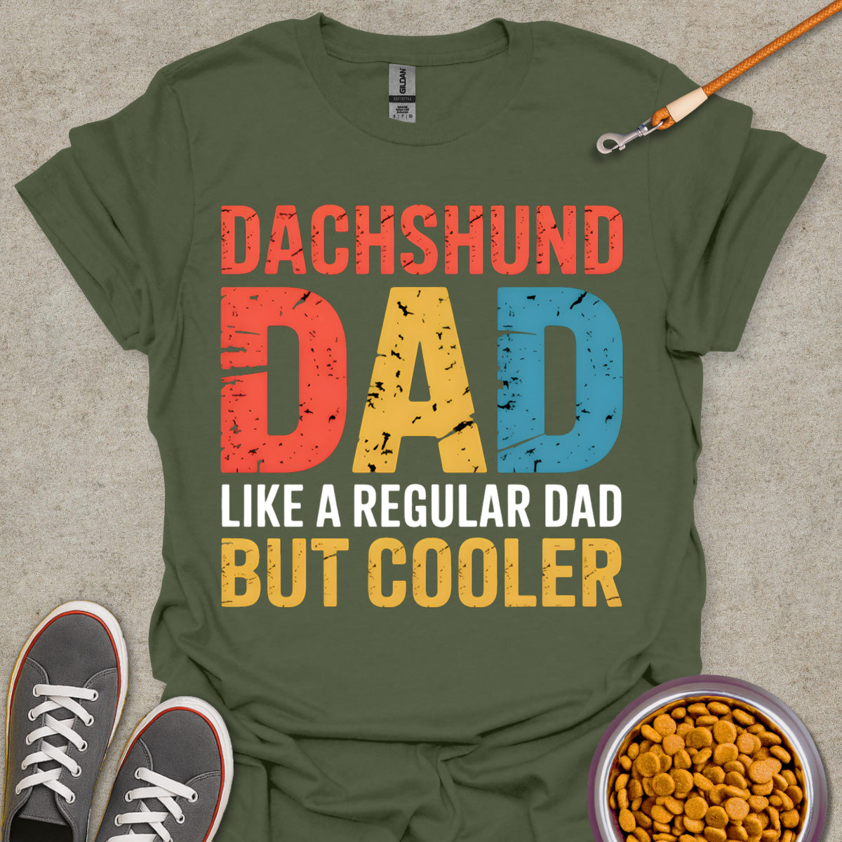 Cool Dachshund Dad Tee