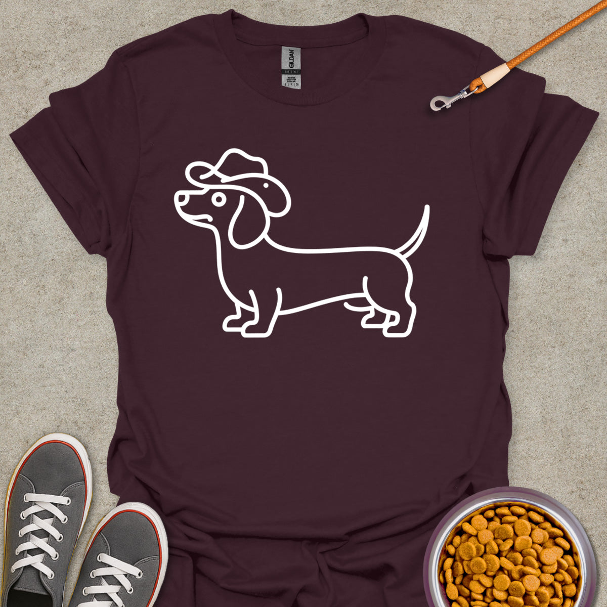 Dachshund Cowboy T-Shirt