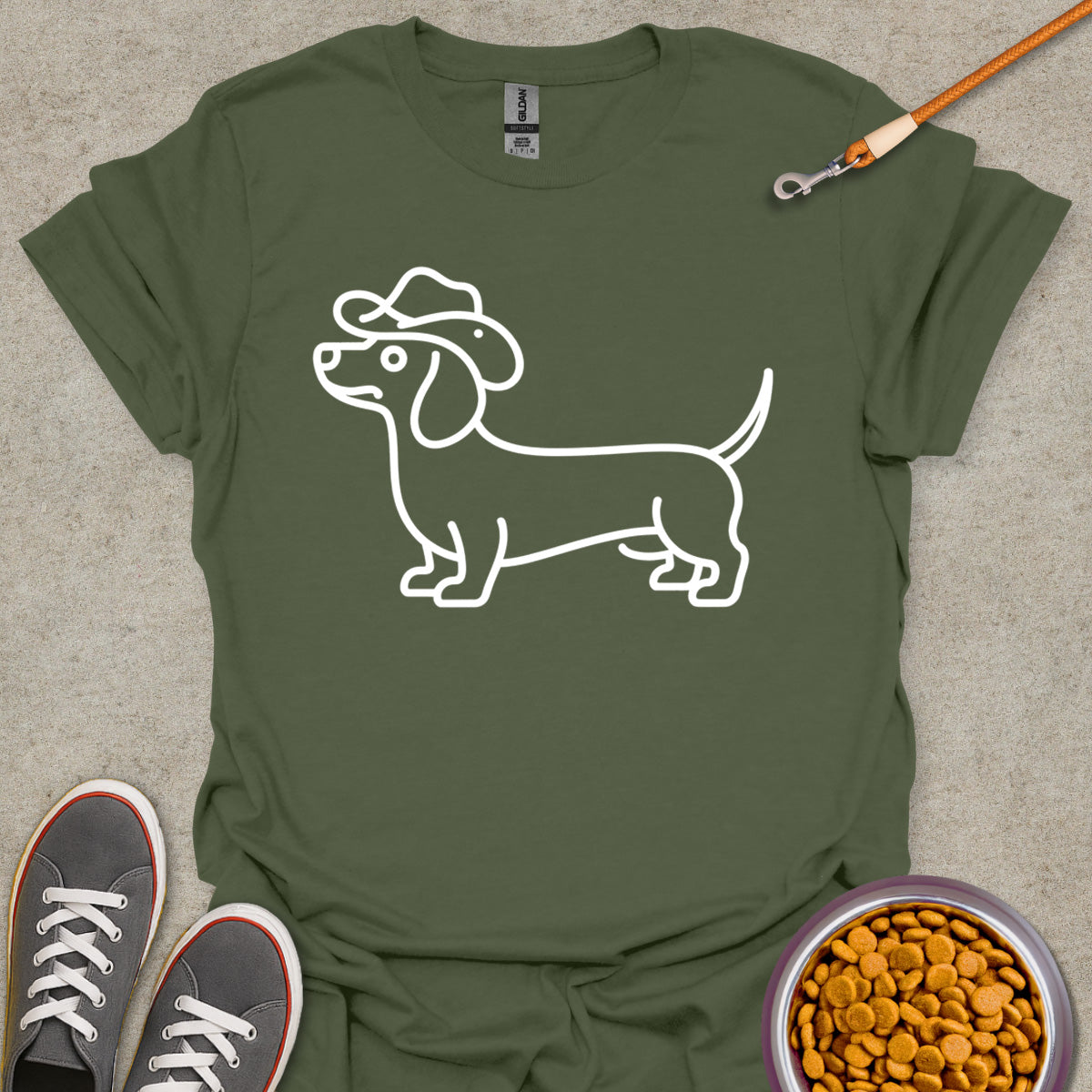 Dachshund Cowboy T-Shirt