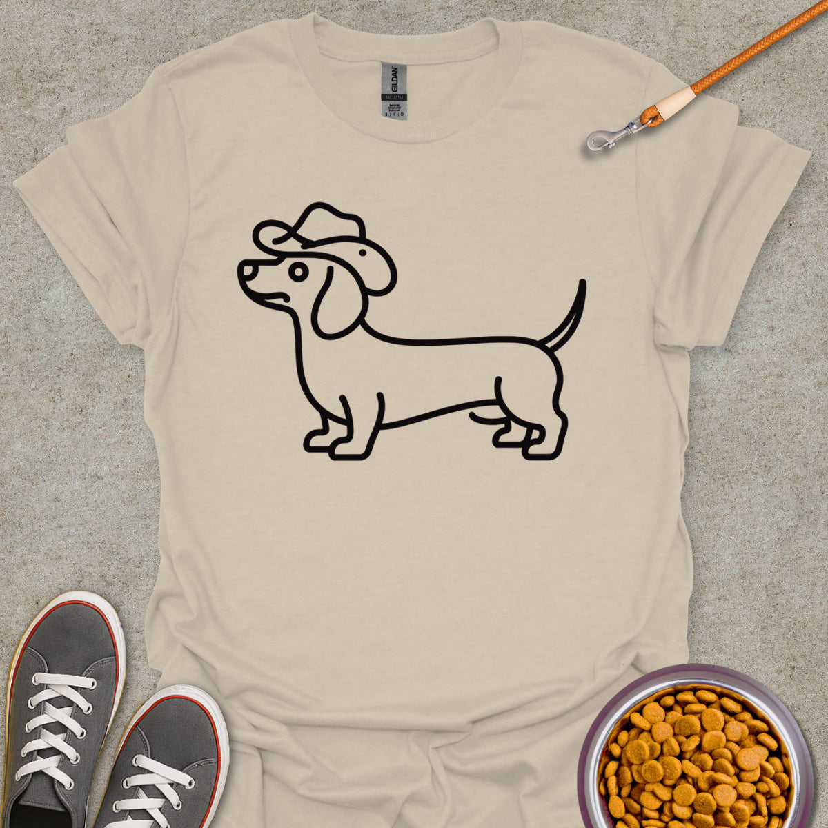 Dachshund Cowboy T-Shirt