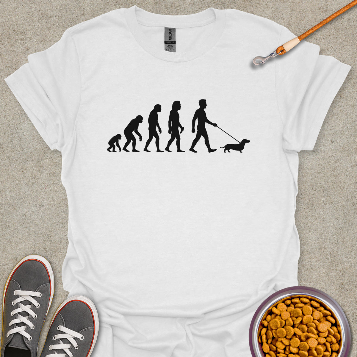 Dachshund Evolution Tee