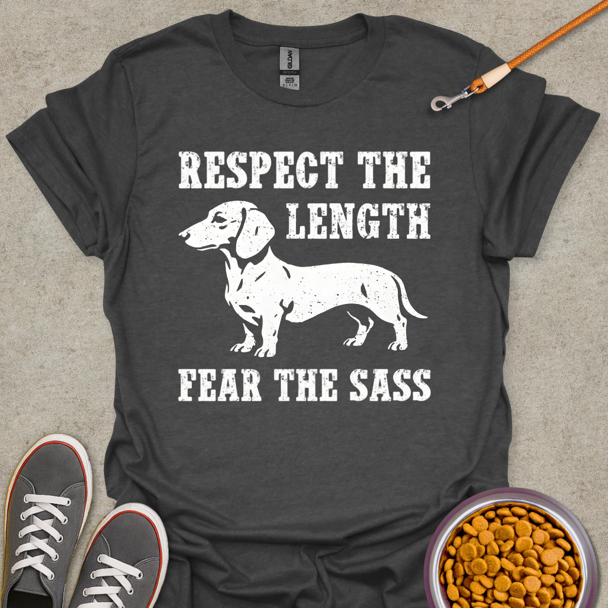 Dachshund Respect Tee