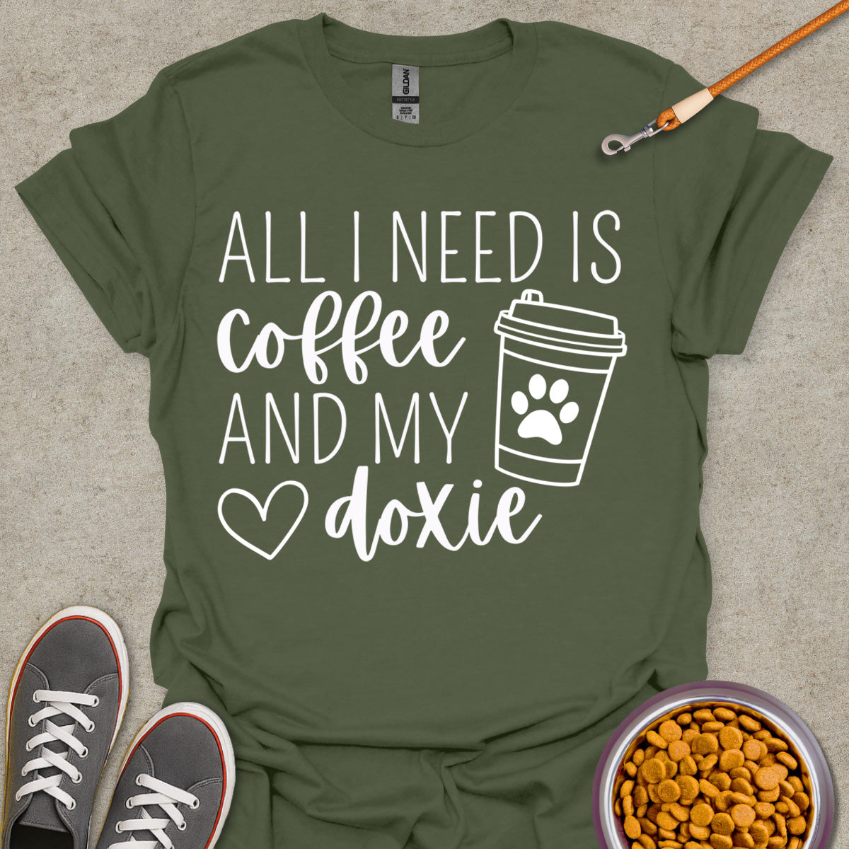 Doxies and Coffee Tee