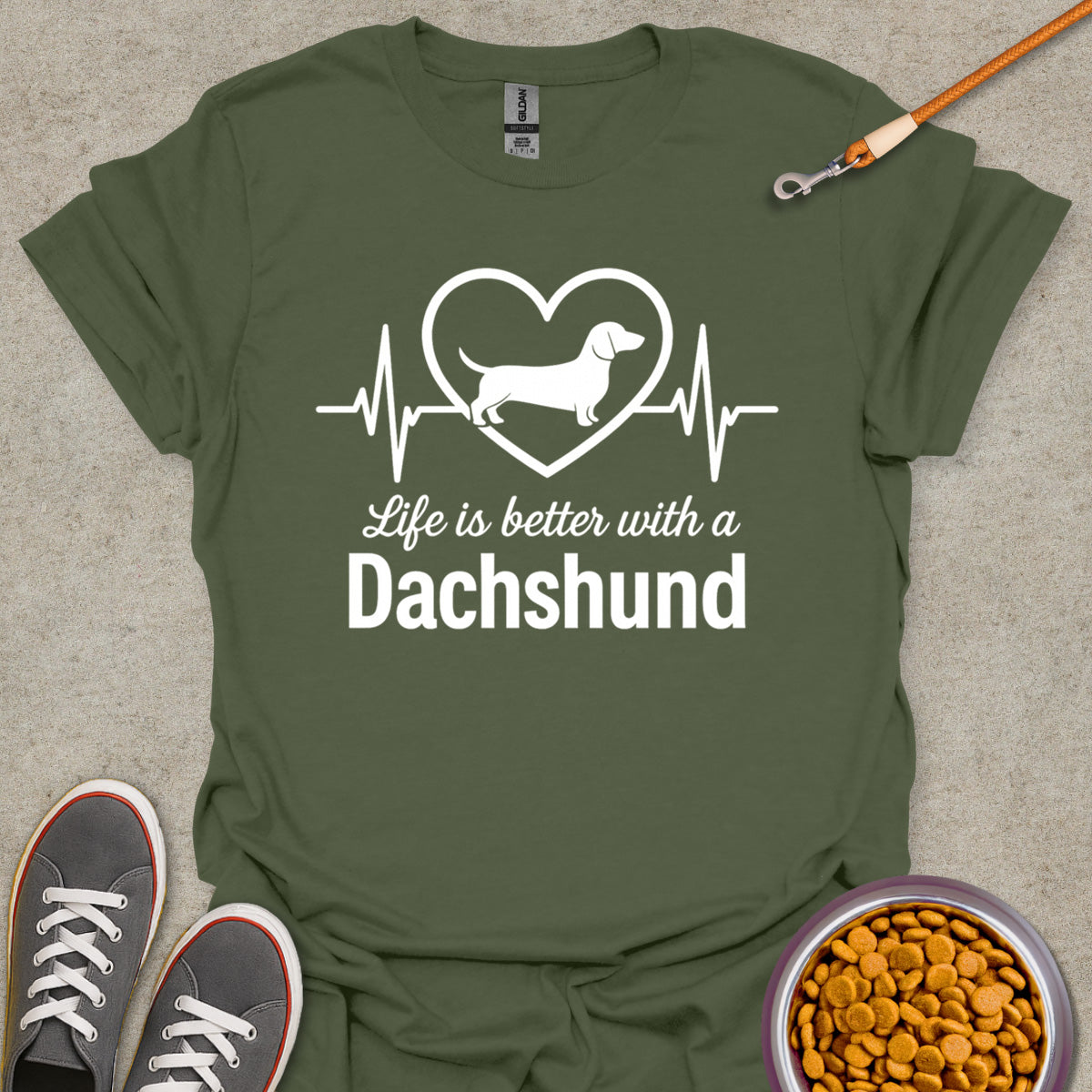 Life with a Dachshund Tee