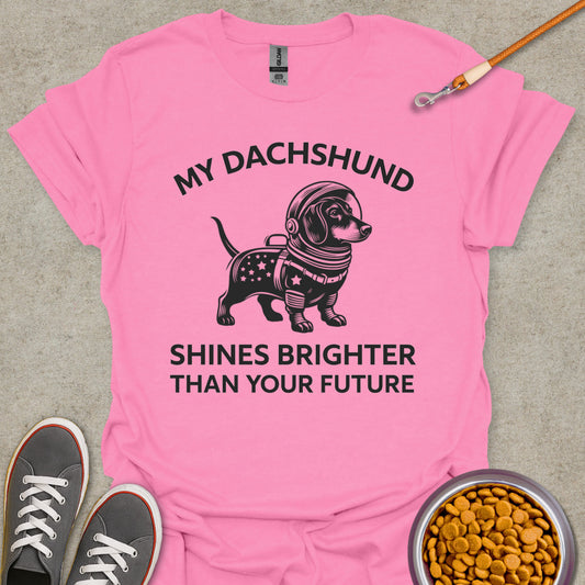 Astronaut Dachshund Tee