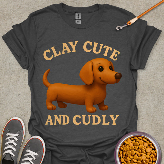 Clay Dachshund Tee