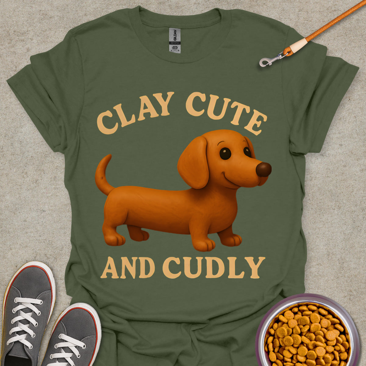 Clay Dachshund Tee