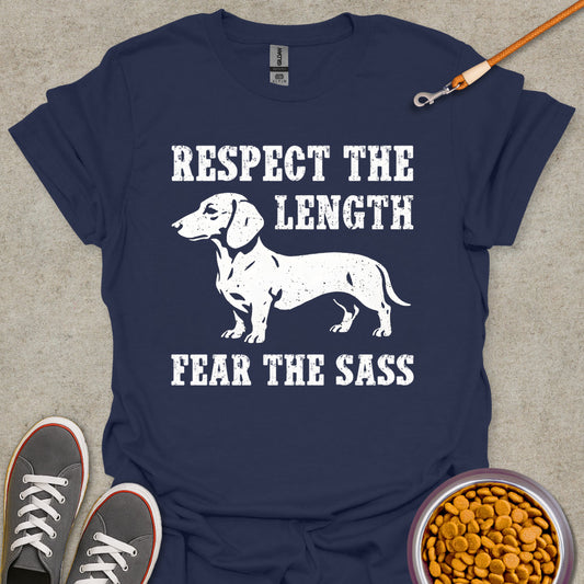 Dachshund Respect Tee