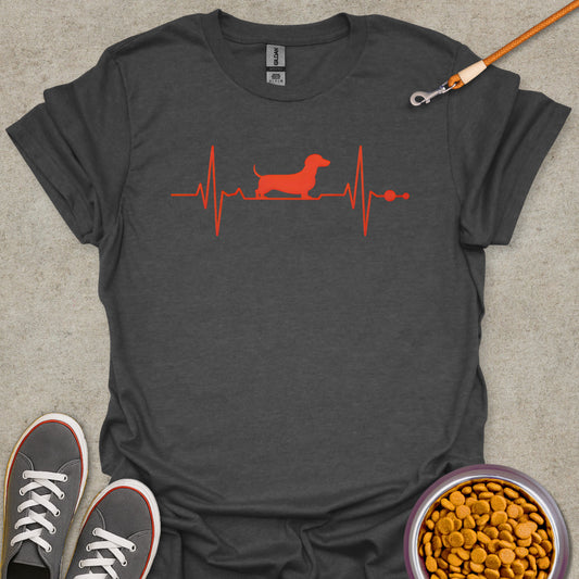 Dachshund is My Heartbeat T-Shirt