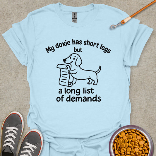 Demanding Doxie Tee