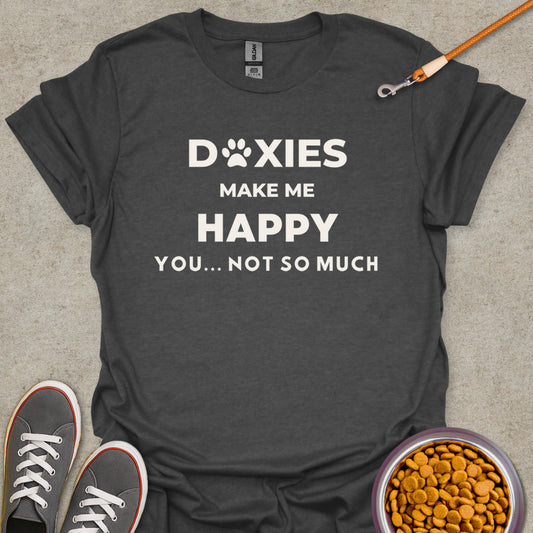 Doxies Make Me Happy T-Shirt