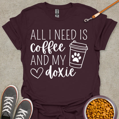 Doxies and Coffee Tee