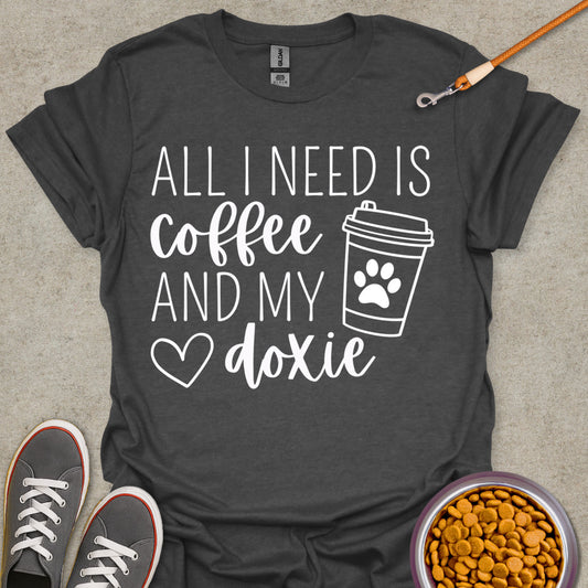 Doxies and Coffee Tee