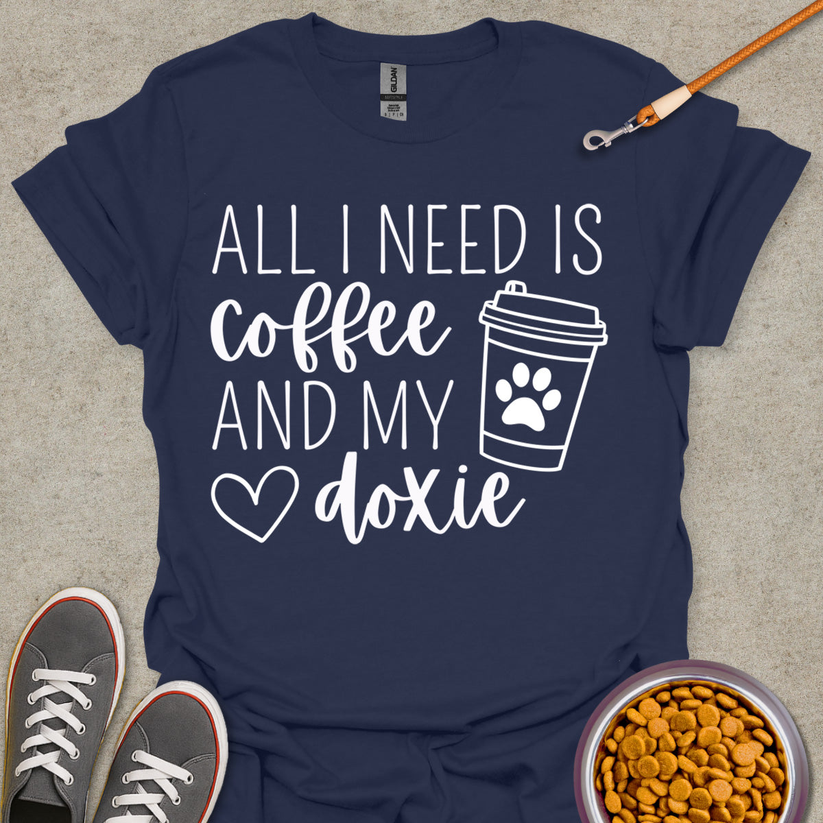 Doxies and Coffee Tee