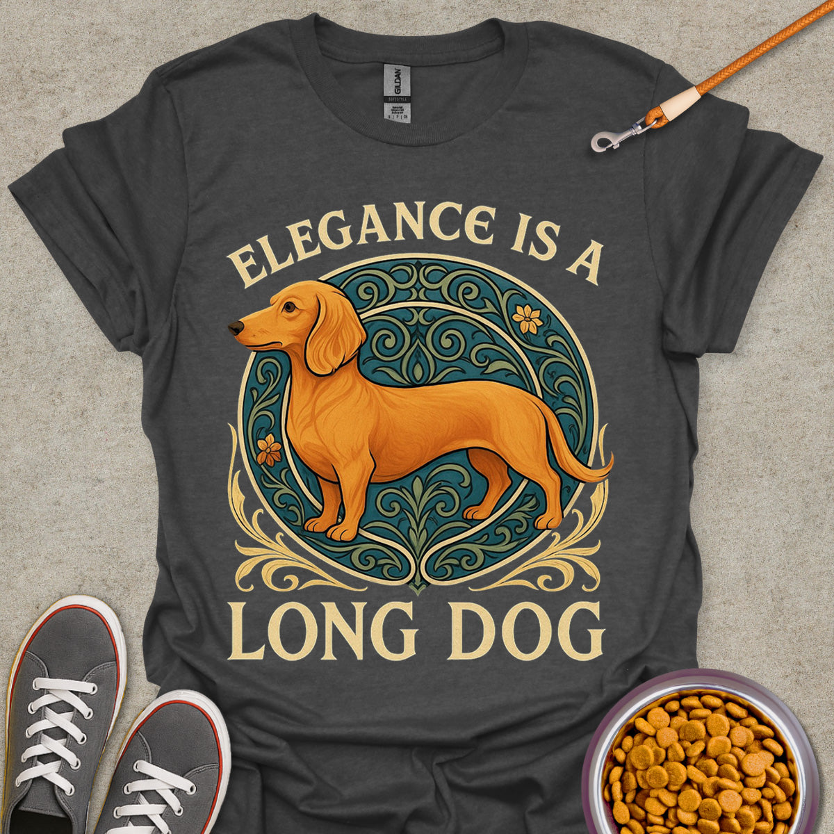 Elegant Doxie Tee