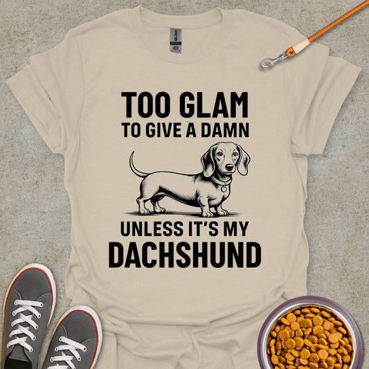 Glam Dachshund Tee