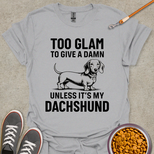 Glam Dachshund Tee