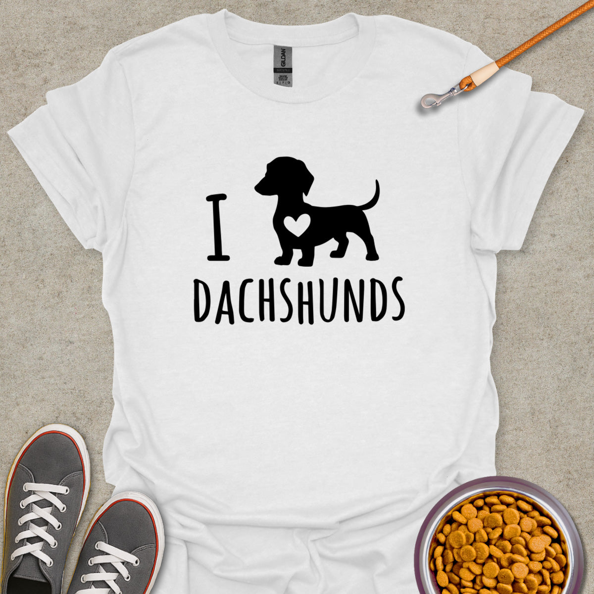 I Luv Dachshunds Tee