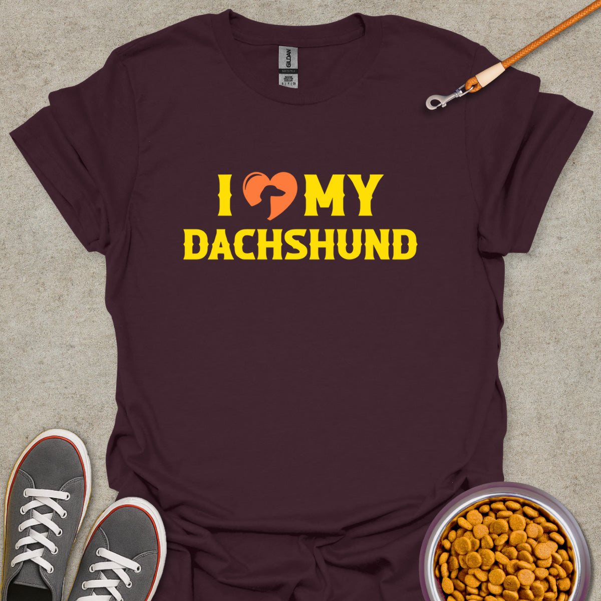 Love for Dachshunds Tee