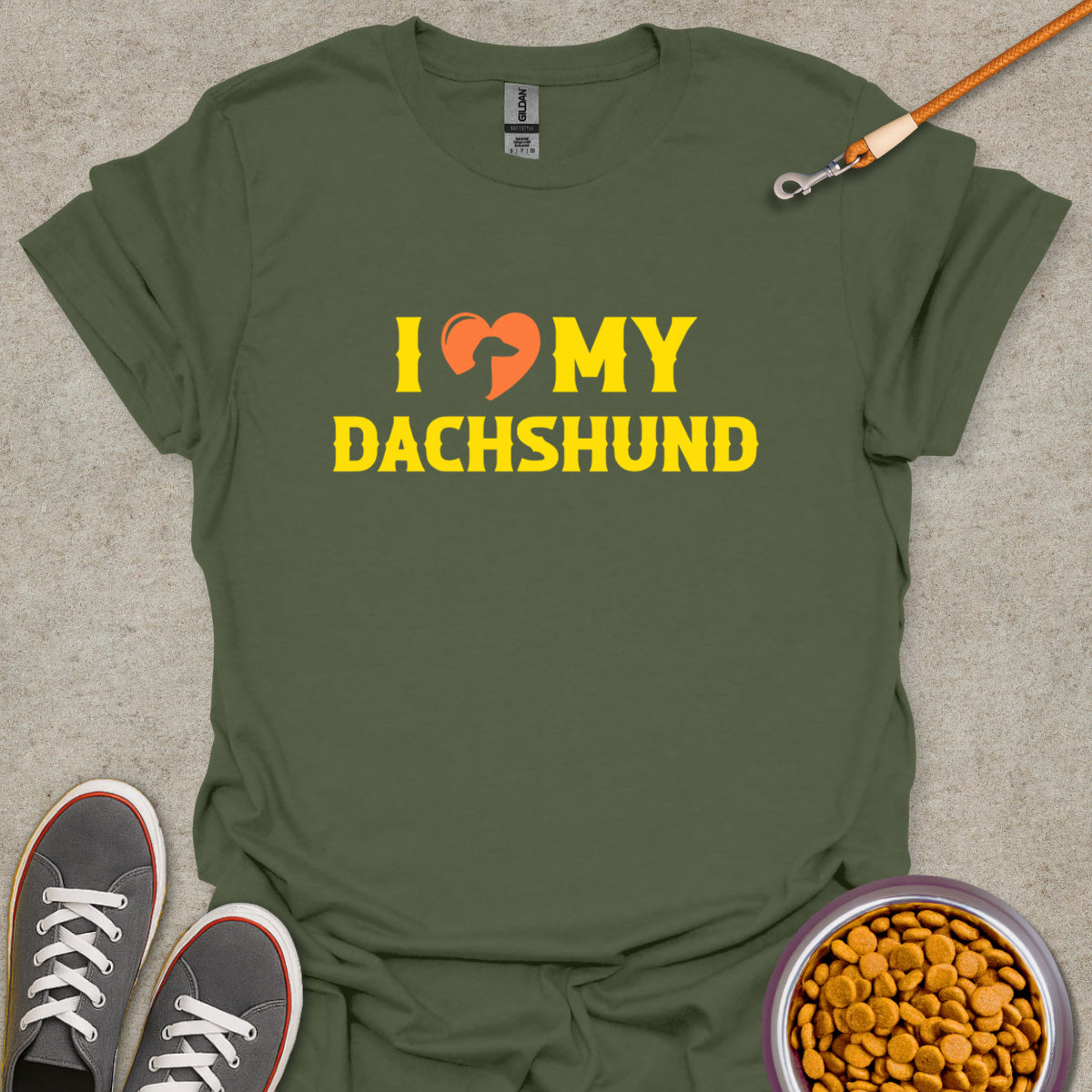 Love for Dachshunds Tee