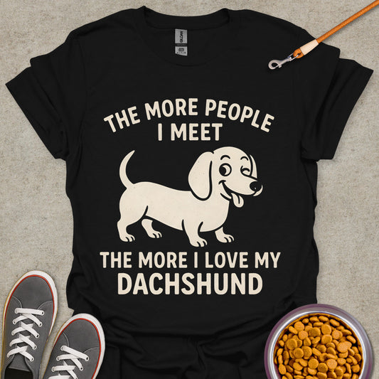 Retro Dachshund Tee