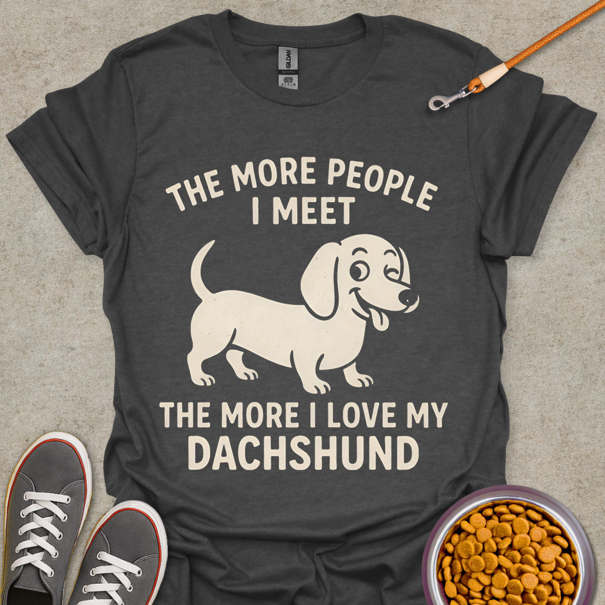 Retro Dachshund Tee