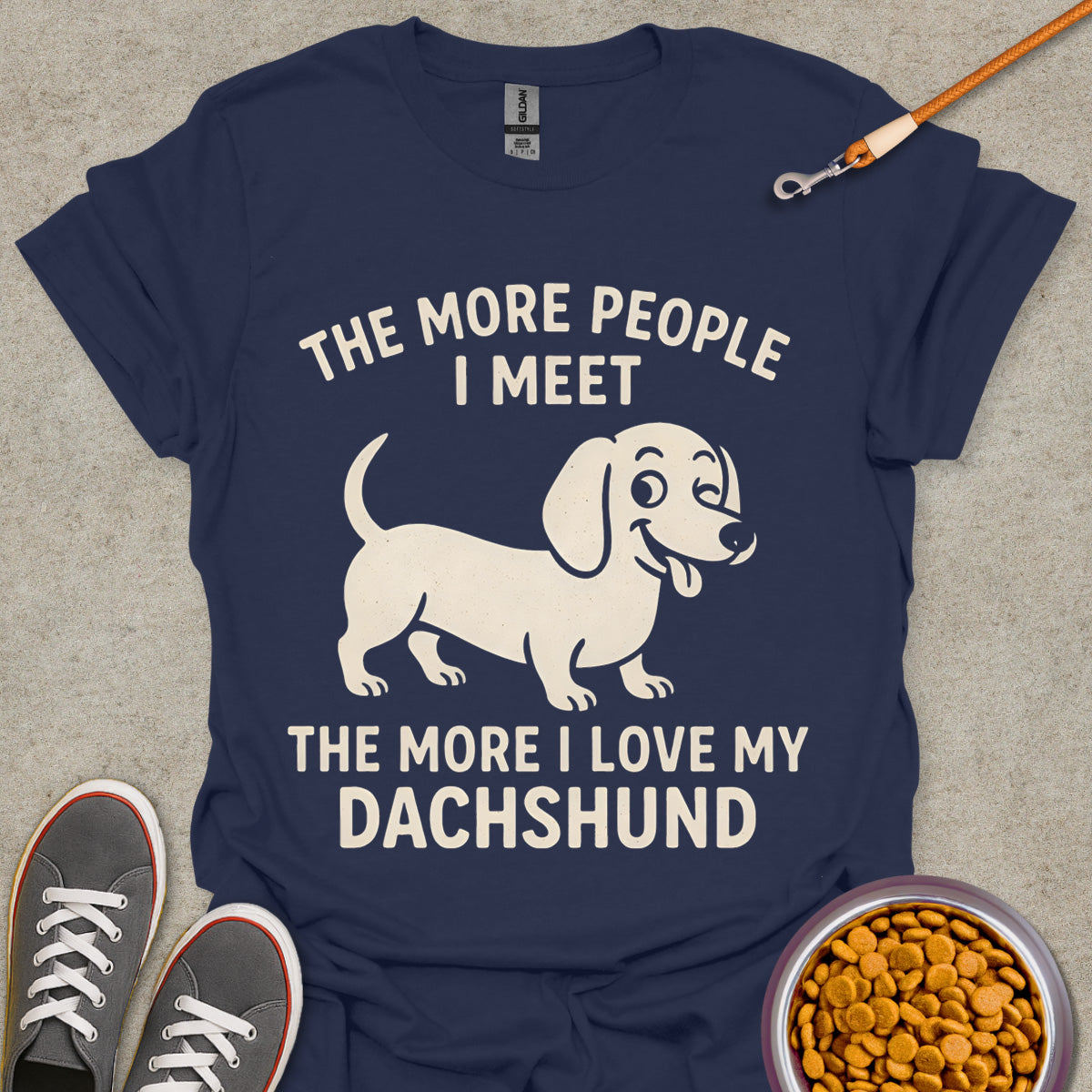 Retro Dachshund Tee