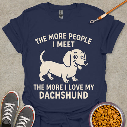 Retro Dachshund Tee