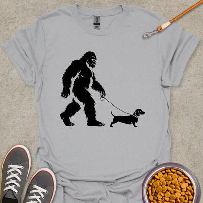 Yeti and Dachshund Tee
