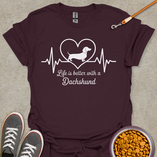 Life with a Dachshund Tee