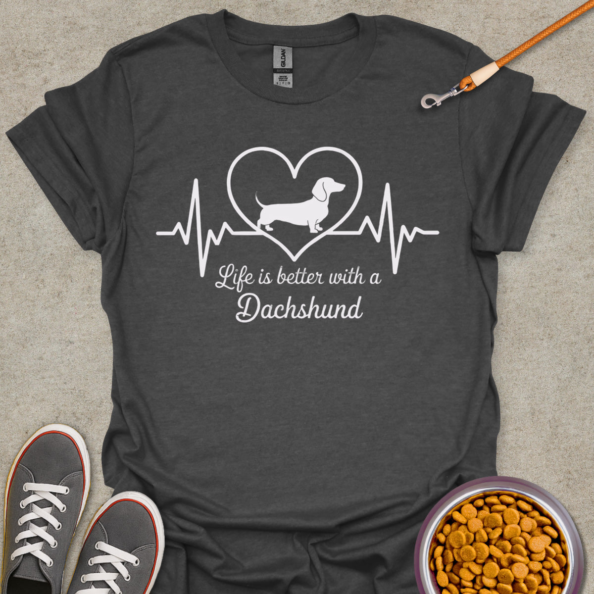Life with a Dachshund Tee