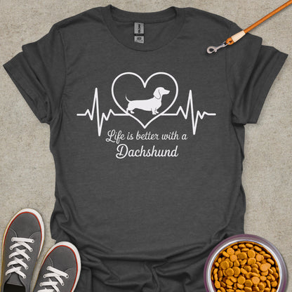 Life with a Dachshund Tee