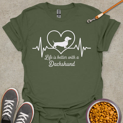 Life with a Dachshund Tee